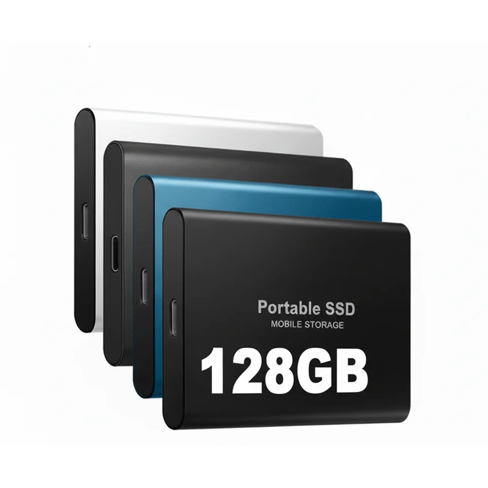 128gb Portable Ssd External Drive USB 3.1 & Usb-C High-Speed - Image 2