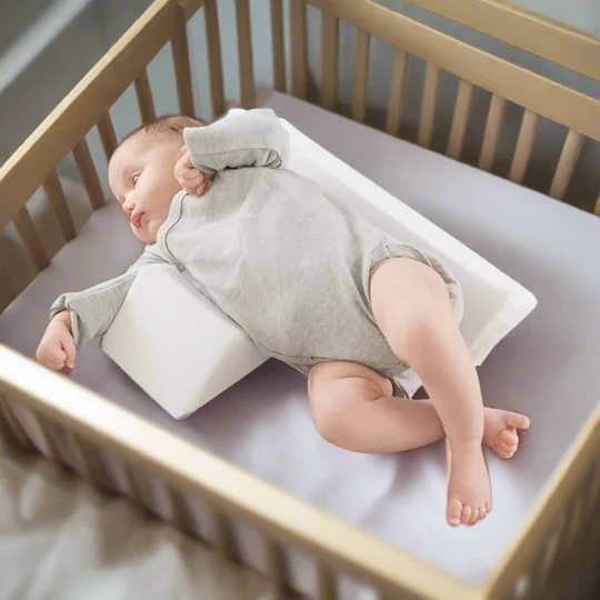Adjustable Anti-Roll Baby Pillow Safe Sleep Support - Image 1