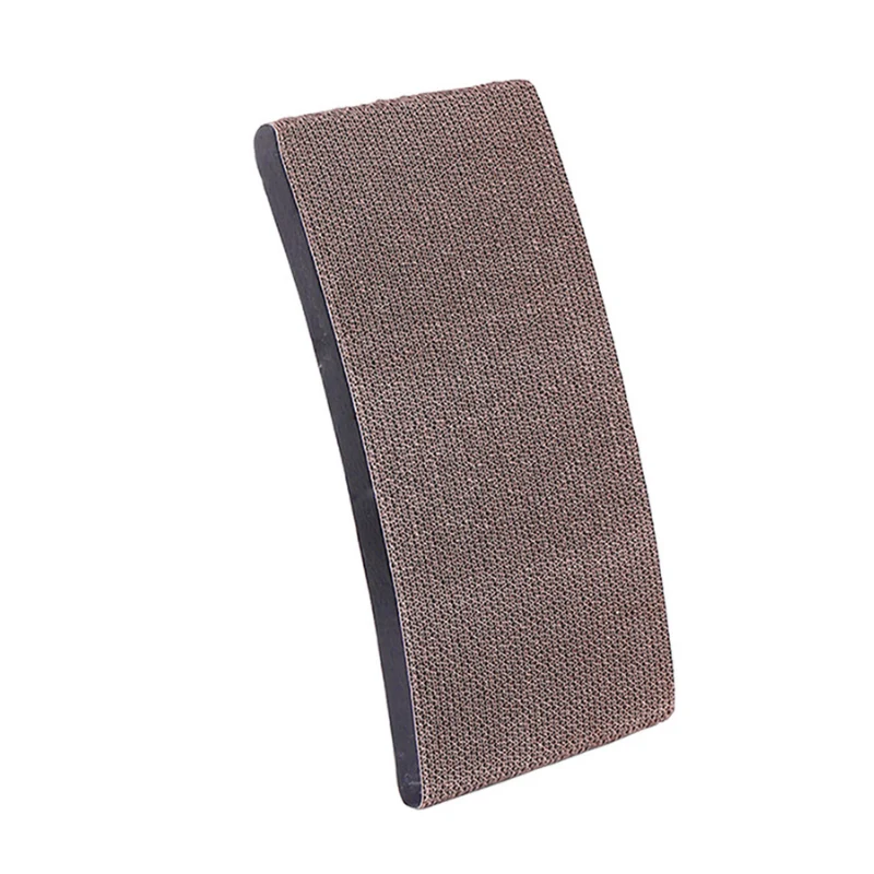 Cat Scratching Ramp Natural Wood Base Play and Relaxation - Image 5