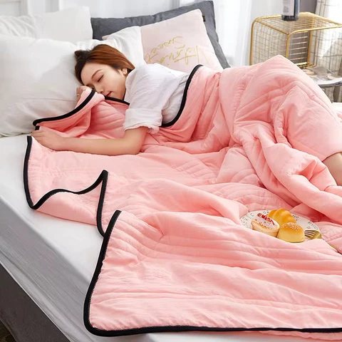 Cooling Summer Blanket Hot Weather Soft Lightweight Fabric - Image 13