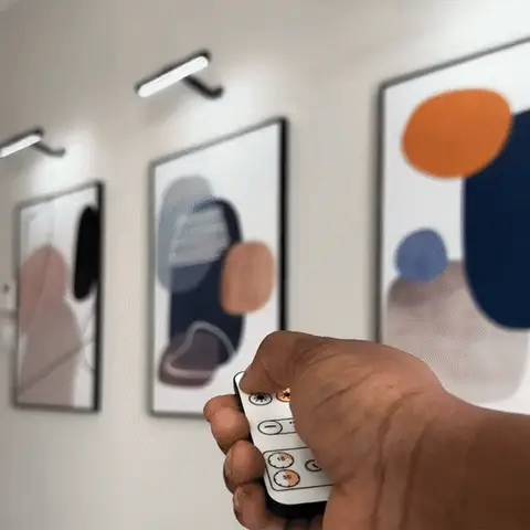 Cordless Wall Art Light Picture Display Modern Design Battery Operated - Image 17