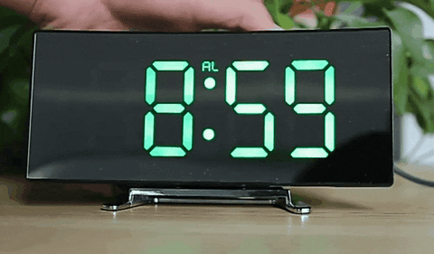 Digital Alarm Clock LED Display and Auto Dimming Function - Image 9