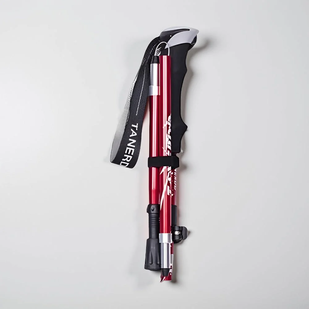 Foldable Trekking Poles Hiking Poles Telescopic Foldaway - Image 3