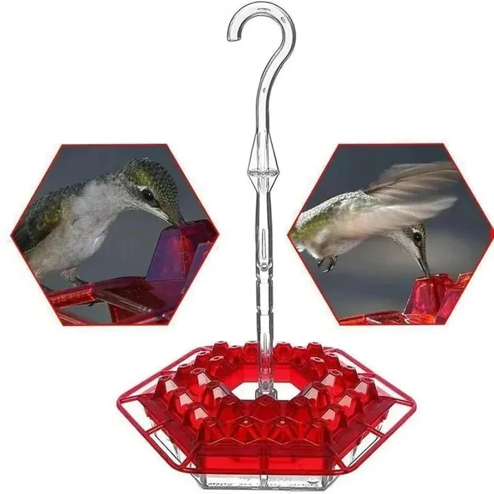 Hummingbird Feeder Ant Guard Outdoor Hanging Nectar Dispenser - Image 1