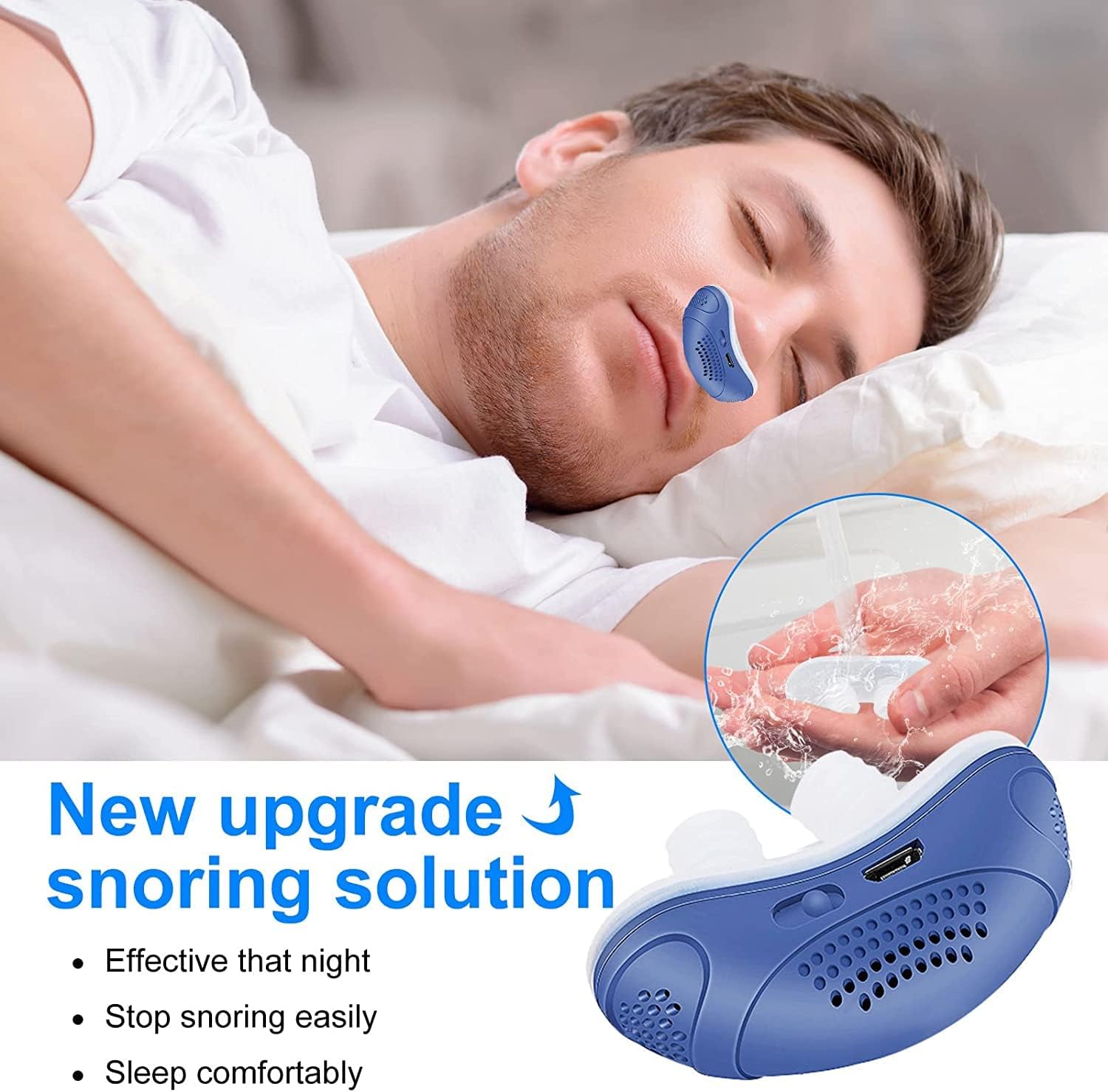Micro Cpap Sleep Apnea Device Travel & Snoring Relief - Image 11