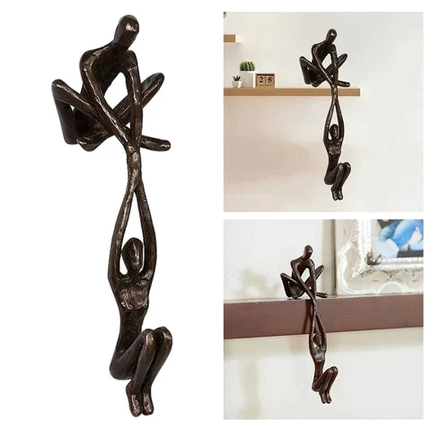 Sculptural Home Decor Figurine Unique Art Piece Living Room - Image 10